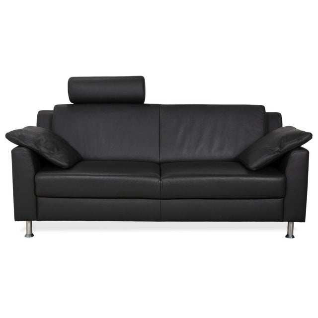Dark Grey Leather 2-Seater Sofa from Mondo For Sale - Image 15 of 15
