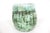 Ceramic Vintage Textured Green Pottery Vase For Sale - Image 7 of 12