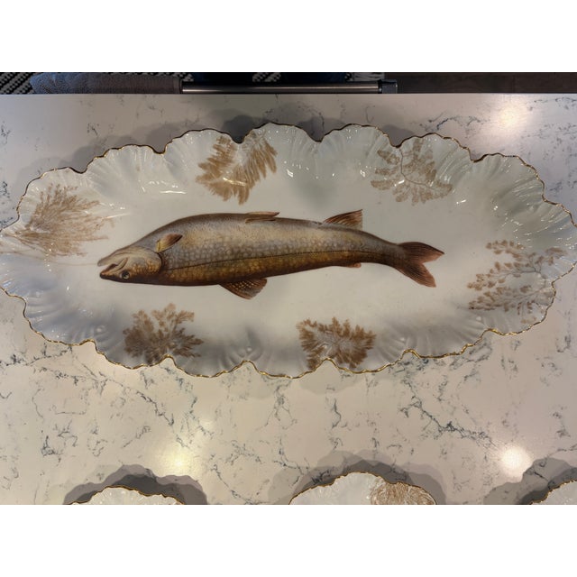 Antique Plates Limoges Gold Rimmed (14 Piece Set) For Sale In Seattle - Image 6 of 17