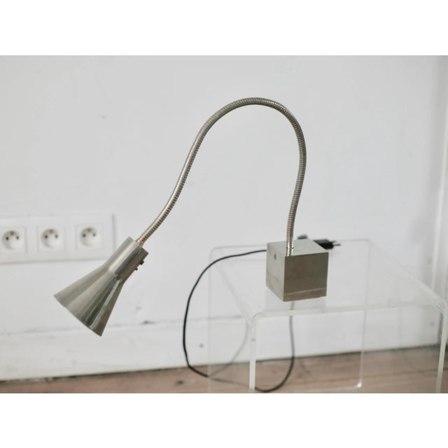 Steel Table Lamp, 1970s For Sale - Image 6 of 18