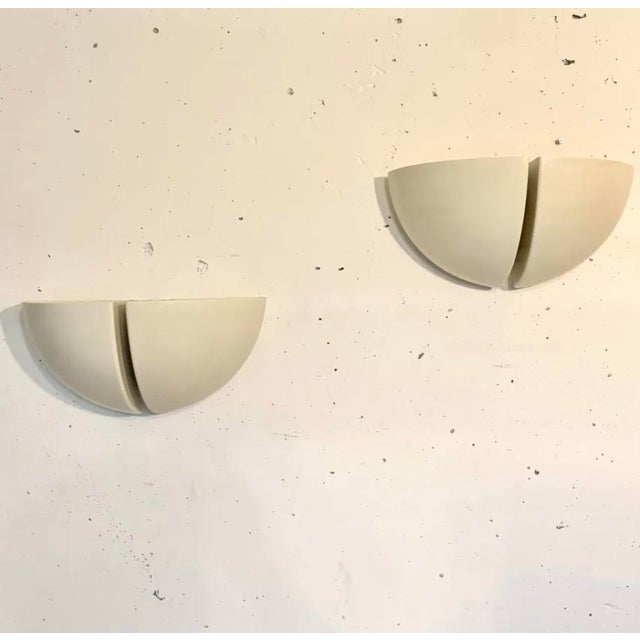 Cream Raak Modele Octavo Wall Lights, 1970 by Raak Design Team for Raak, Set of 2 For Sale - Image 8 of 8