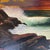 Impressionist 1960’s Original Impressionist Sunset Seascape Painting For Sale - Image 3 of 7
