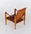 1960s Leather Safari Chair attributed to Kaare Klint, 1960s For Sale - Image 5 of 10