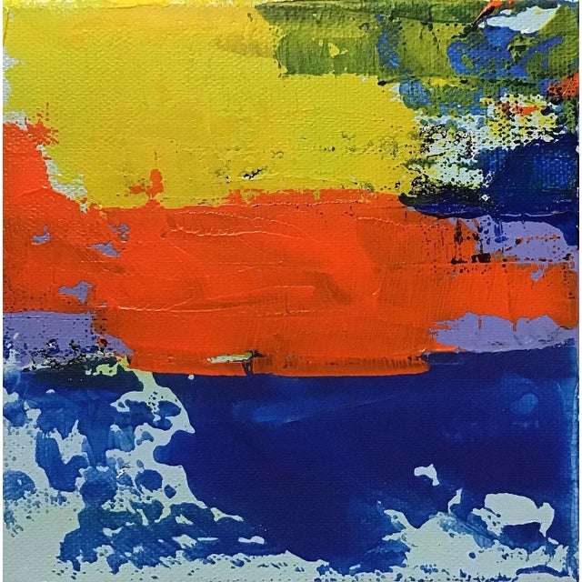 “as051721” Contemporary Abstract Acrylic Painting For Sale