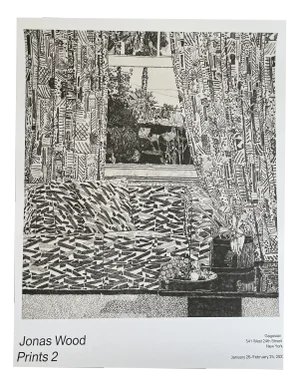 Jonas Wood, Prints 2, 2024, Poster Print