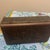 Figurative Antique Classical Revival Embossed Brass and Wood Jewelry Casket Box For Sale - Image 3 of 5