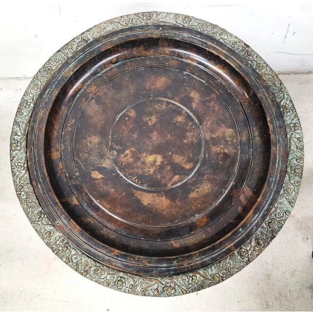 Brass Tray Table by Maitland Smith For Sale In Miami - Image 6 of 9