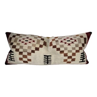 1920s Large Wool Pillow Bolster For Sale