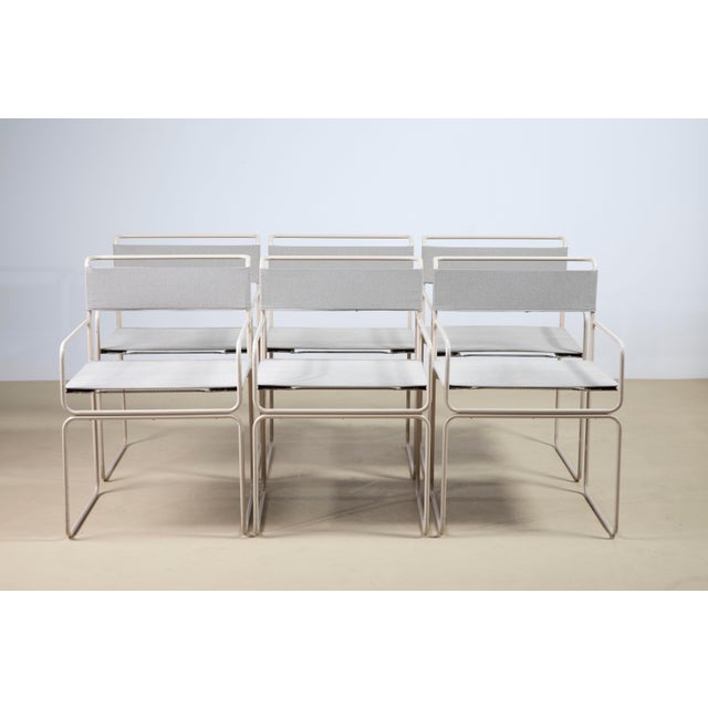 Libellula Chairs by Giovanni Carini for Planula, 1970, Set of 6 For Sale - Image 10 of 10