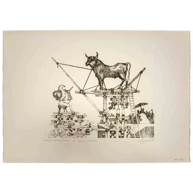 Gli anni del dolore is an original artwork realized by the italian contemporary artist leo guida (1992 - 2017), in 1975s....