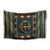 Vintage Southwest Motif Mexican Serape Throw For Sale