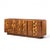 Mid-Century Modern Lane Staccato Brutalist Mid Century Walnut Lowboy Dresser For Sale - Image 3 of 9