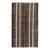 Vintage Turkish Kilim Rug in Beige-Brown Stripe Patterns For Sale