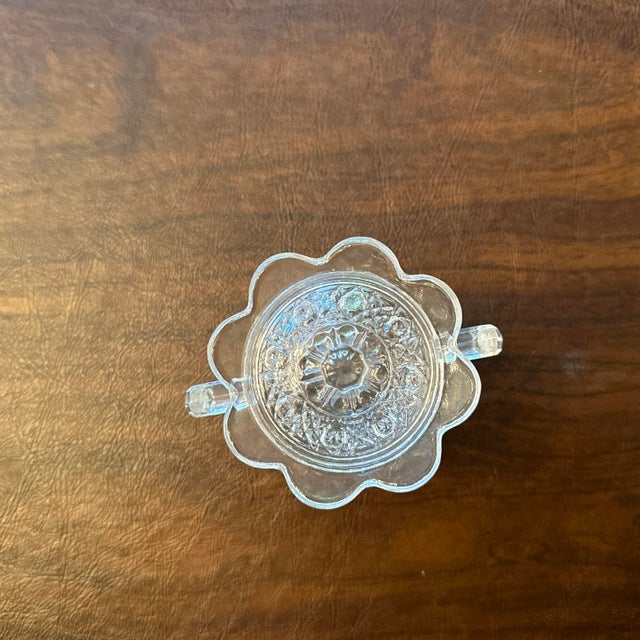 Traditional Vintage Mini Crystal Creamer For Sale - Image 3 of 12