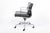 Dark Gray Leather Office Chair Eames for Herman Miller Aluminum Group Soft Pad For Sale In Detroit - Image 6 of 10