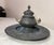 Up for sale is a very nice quality and large antique 19th century writing inkwell stand. It's made of very thick metal...