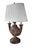 Neoclassical Late 20th Century Maitland Smith Neoclassical Acanthus Carved Candlestick Buffet Table Lamp For Sale - Image 3 of 11