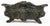 French 1900-1909 French Ornate Cast Iron Footed Planter For Sale - Image 3 of 5
