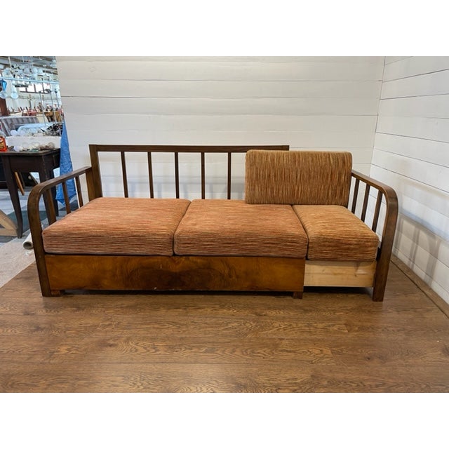 Vintage Daybed by Jidrich Halabala For Sale - Image 5 of 11
