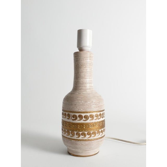 Gikd Ceramic Table Lamp by Fratelli Fanciulacci, 1970s For Sale - Image 16 of 18