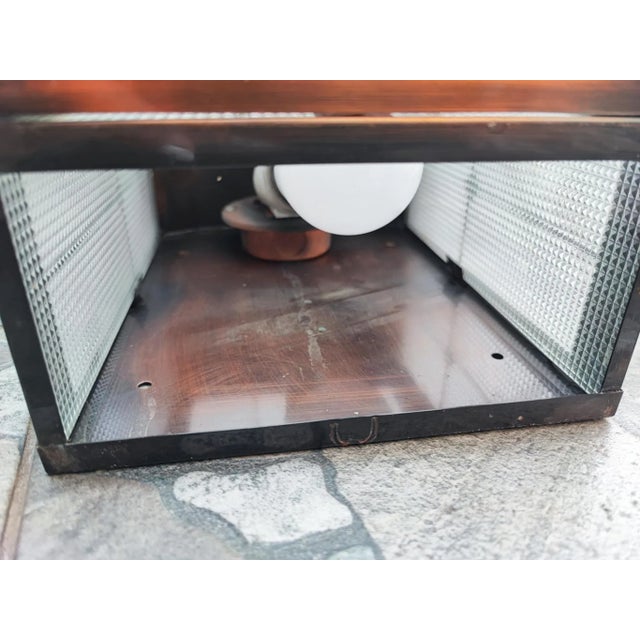 1970s Vintage Wall Lamp in Copper, 1970s For Sale - Image 5 of 8