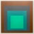 Josef Albers Josef Albers Vintage 1973 Mid Century Modern " Homage to the Square No. Sp-1 " Framed Minimalist Serigraph Calendar Print For Sale - Image 4 of 13