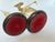 Mid Century Modern Large Brass Crane Figures on Wood Base - A Pair For Sale - Image 9 of 12