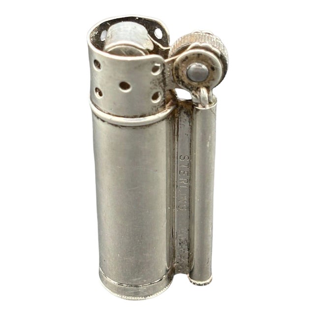 1940s Ww2 Sterling Silver Vintage Dunhill Military Trench