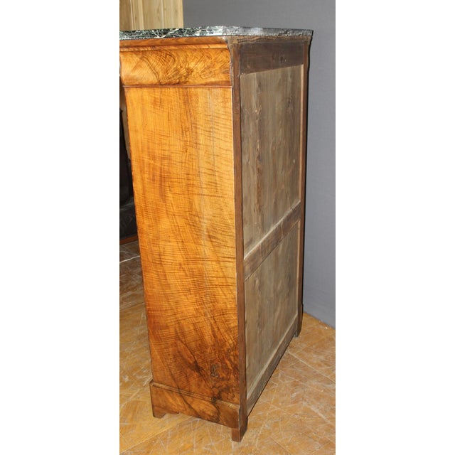 Louis Philippe Secretaire in Burr Walnut, 1800s For Sale - Image 10 of 18