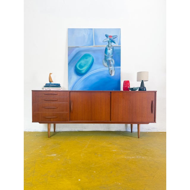 Mid-Century Danish Sideboard, 1950s For Sale - Image 14 of 14