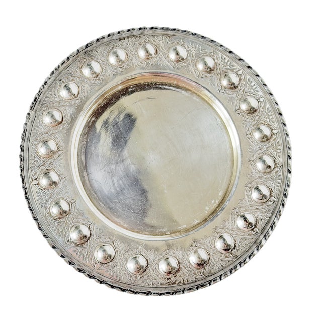 Early 20th Century Antique Silverplate & Glass Butter Dish For Sale - Image 5 of 13