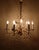 Gold Crystal Flower Chandelier from Palwa For Sale - Image 6 of 15