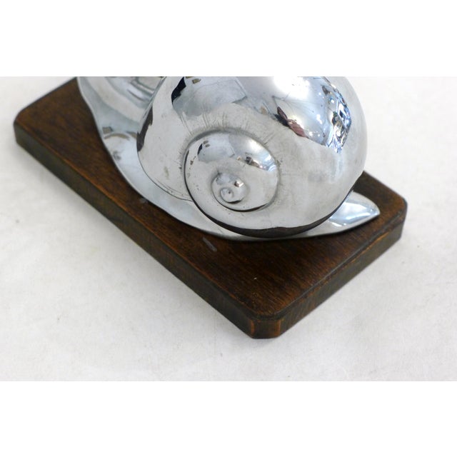 Metal Art Deco Appetizer Set, 1930s For Sale - Image 7 of 14