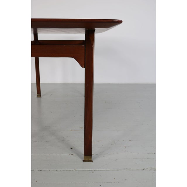 Italian Teak Dining Table, 1960s For Sale - Image 10 of 18