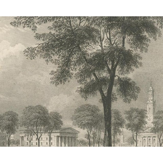 Roger Williams, New Haven Green Toward Yale College, 1850, Paper For Sale - Image 4 of 8
