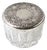 Sterling Silver Jewelry Box With Vanity Mirror, Victorian Style, Late-20th Century For Sale