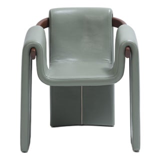 Palo Leather Dining Chair For Sale