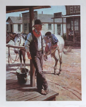 Duane Bryers, Sunday Afternoon, Lithograph