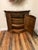 Habersham Plaza Collection 1 Door Painted Demilune Cabinet For Sale - Image 10 of 12