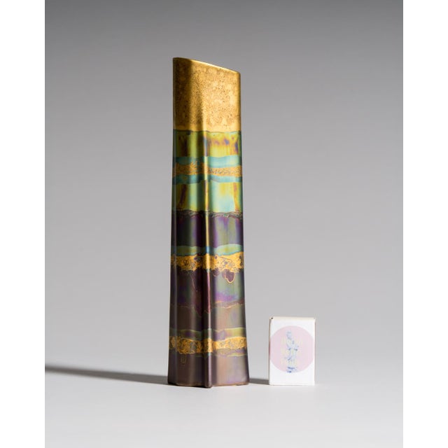 Eosin Vases and Bowl by Johan Van Loon and Helmut Drexler for Rosenthal, Germany, 1990s, Set of 3 For Sale - Image 10 of 14