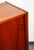 Mid Century Danish Cabinet Highboy Solid Teak Denmark Drawer Sliding Doors Shelf For Sale - Image 10 of 12