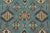 2020s Kazak Rug 6’7” X 9’11” Blue Wool Tribal Hand-Knotted Oriental Carpet For Sale - Image 5 of 12