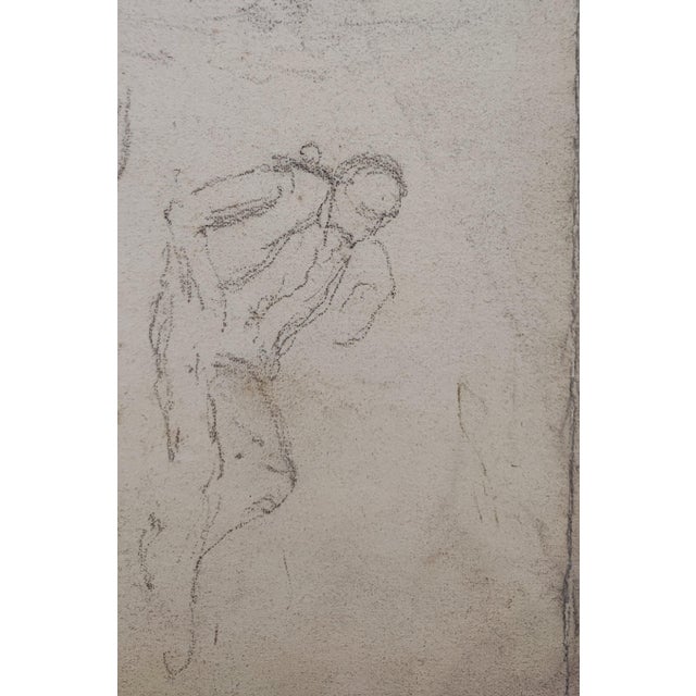 Guglielmo Innocenti, La danse, Crayon on Paper For Sale - Image 12 of 14