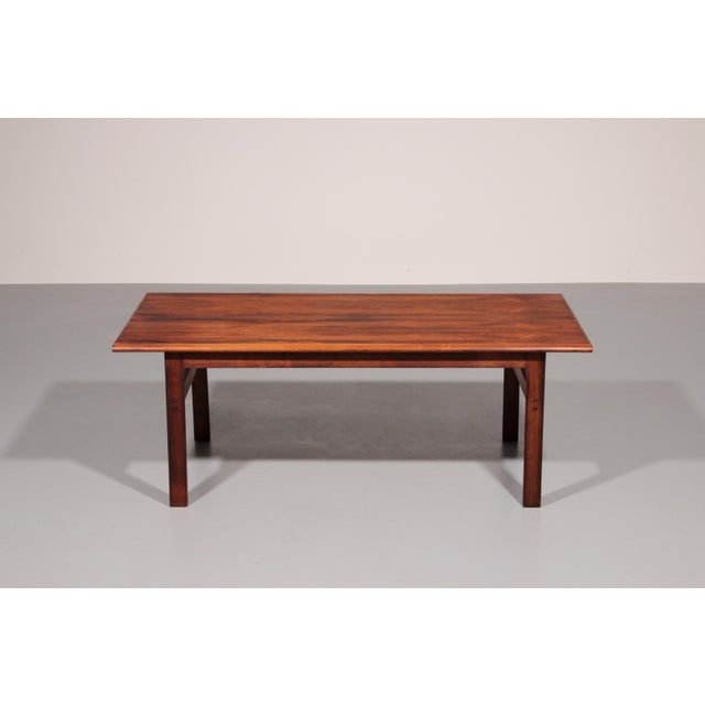 Capella Coffee Table in Wood by Illum Wikkelsø for Niels Eilersen, 1960s For Sale - Image 13 of 13