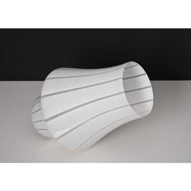 Mid-Century Italian Mushroom-Shaped Table Lamp in Murano Glass, 1970s For Sale - Image 17 of 18