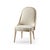 Modern Coastal Upholstered Dining Chairs - Set of 2 For Sale - Image 9 of 11