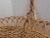 Large Vintage French Basket With Handle For Sale - Image 4 of 12
