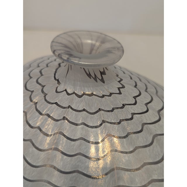 1980s Kosta Boda Spirit Art Glass Vase by Bertil Vallien For Sale - Image 5 of 7