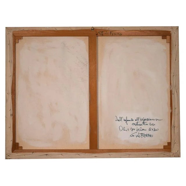 Giorgio Lo Fermo - Gray Composition - Oil Painting - 2020 For Sale - Image 3 of 4