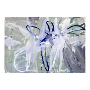 Contemporary Abstract Acrylic on Canvas Painting "Ride a Horse and Get Away" by Macha Poynder